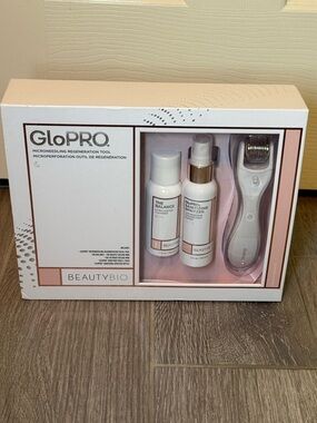 NIB BeautyBio Glo Pro Microneedling Set